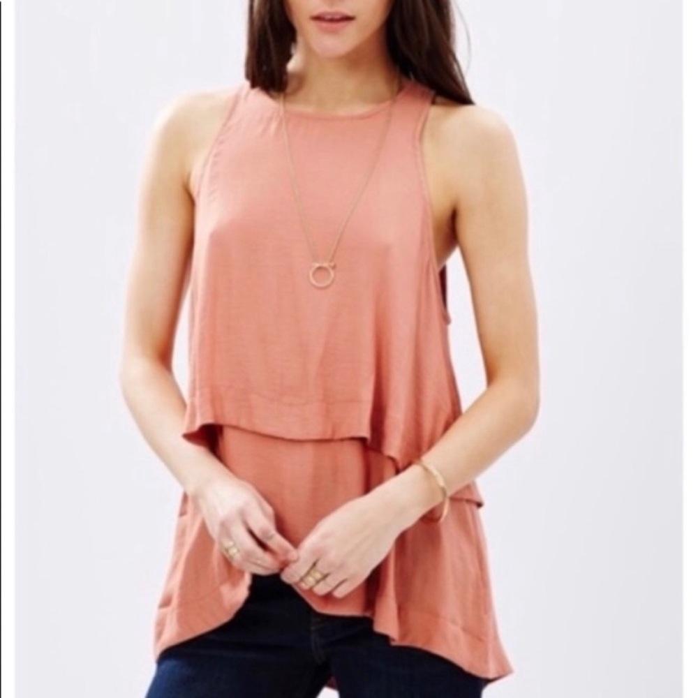 LAST CHANCE! Free People Layers In Love Tunic Tank Top- XS